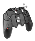 Controler telefon gaming, model AK66, PUBG, Playsmartshop, JENUOS®, 4 triggere mecanice