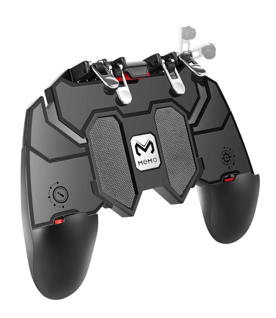 Controler telefon gaming, model AK66, PUBG, Playsmartshop, JENUOS®, 4 triggere mecanice