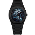 Ceas arabic blue